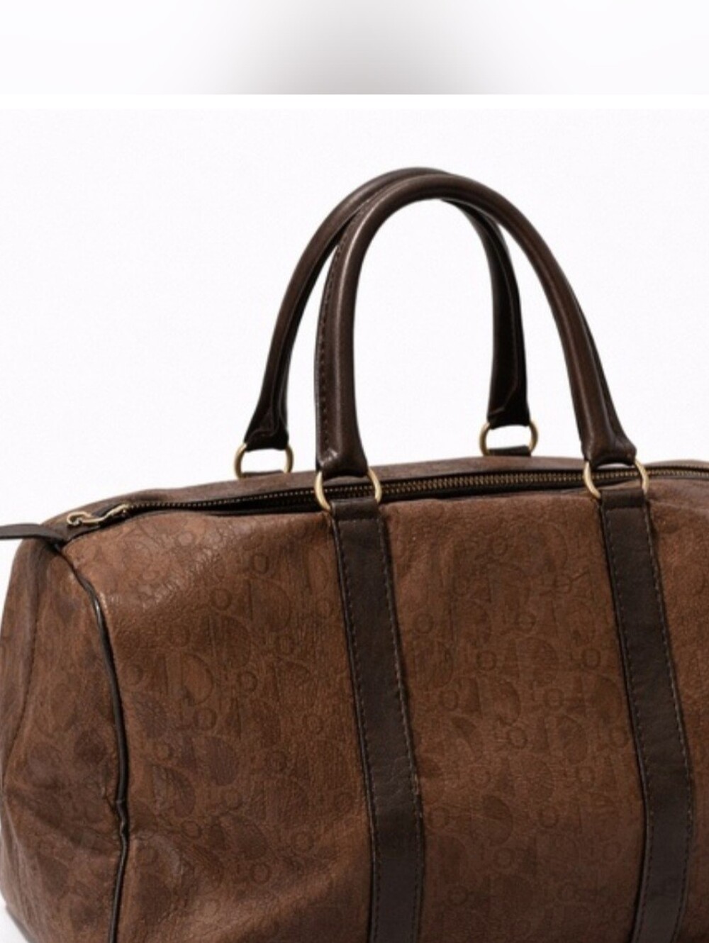 Pre-owned Brown Bosto Dior 20289